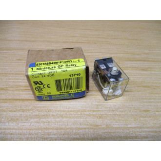 Square D 8501RSD42M1P14V53 Miniature GP Relay Ser.C