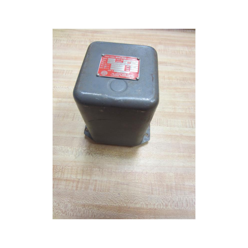 Collins 672-1093-00 Radio Power Transformer 672109300 - Used