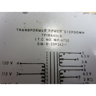 TFIRX02LB Transformer Power Shutdown MP-6730 - New No Box
