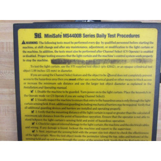 STI 28334 MiniSafe MS4400B 42619-12 - Used