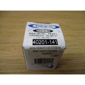 Rees 40201-141 Selector Switch 40201141