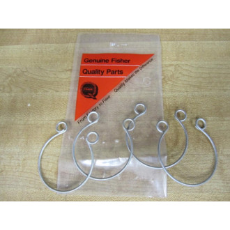 Fisher Controls AL-041-C Snap Ring 293AL041C (Pack of 4)