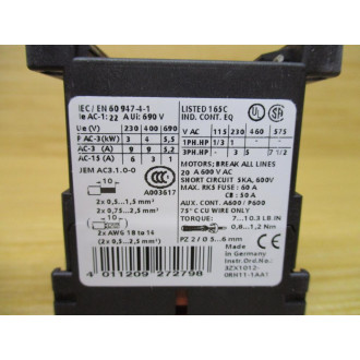 Siemens 3RT1016-1KB42 Contactor 3RT10161KB42