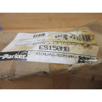 Parker ES150MB Schrader Bellows Exhaust Silencer