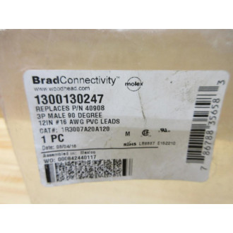 Brad Connectivity Molex 1300130247 Mini-Change Receptacle