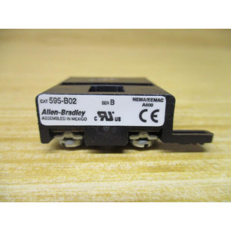 Allen Bradley 595-B02 Auxiliary Contact 595-BO2 - New No Box