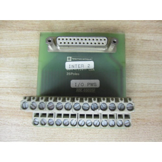 Schneider Telemecanique ABE-6SD25F Module ABE6SD25F WO Base  Board Only - Used