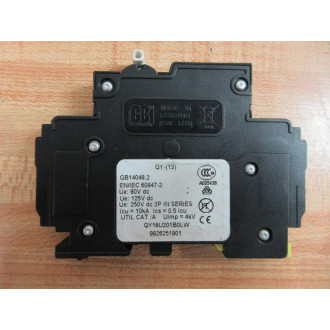 CBI QY-1-13-DM-U2-1A-B0 Circuit Breaker QY113DMU21AB0 - Used