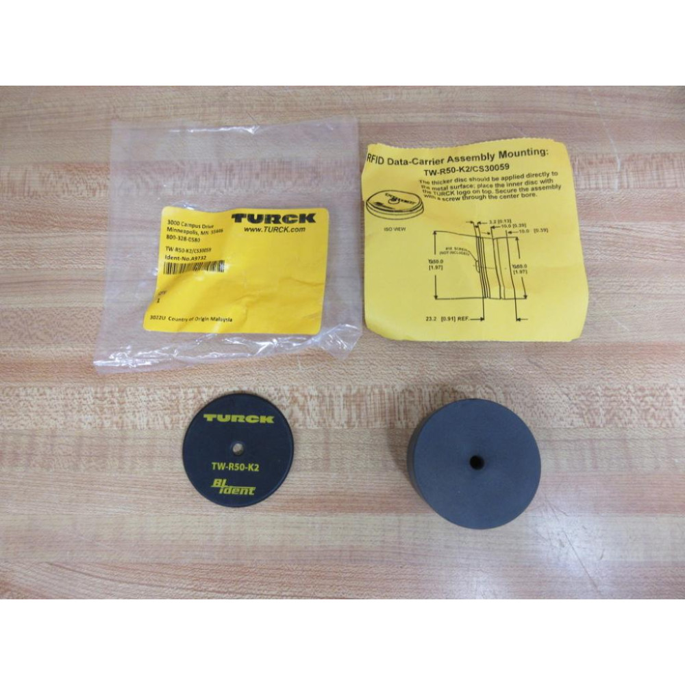 Turck TW-R50-K2CS30059 RFID Controller TWR50K2CS30059