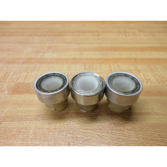 Siemens 3SB1001-0AH32 Push Button Head 3SB10010AH32 (Pack of 3) - Used