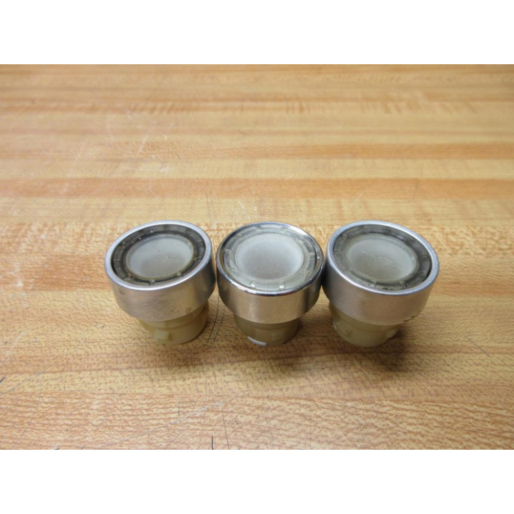 Siemens 3SB1001-0AH32 Push Button Head 3SB10010AH32 (Pack of 3) - Used