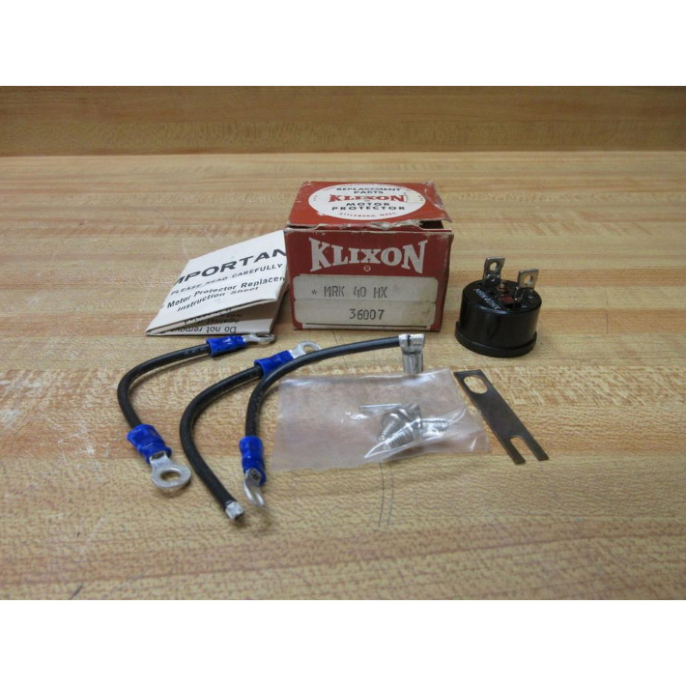 Klixon MRK 40 HX Motor Protector Kit 36007