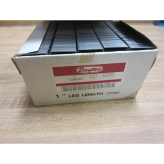 Dayton 6Z063 Staples 1" UT-52500 5000ct