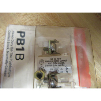 Westinghouse PB1B Contact Block