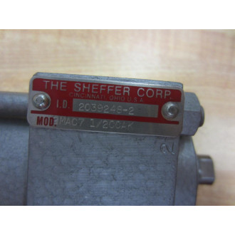 Sheffer 2039248-2 Cylinder 2MAC7 12CCAK - New No Box