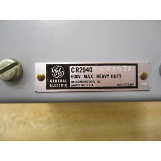 General Electric CR2940BC303A Enclosure