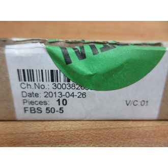 Phoenix Contact FBS 50-5 Terminal Block Strip FBS505