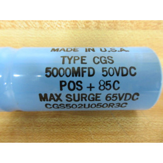 Aero M CGS502U050R3C Capacitor Type CGS - New No Box