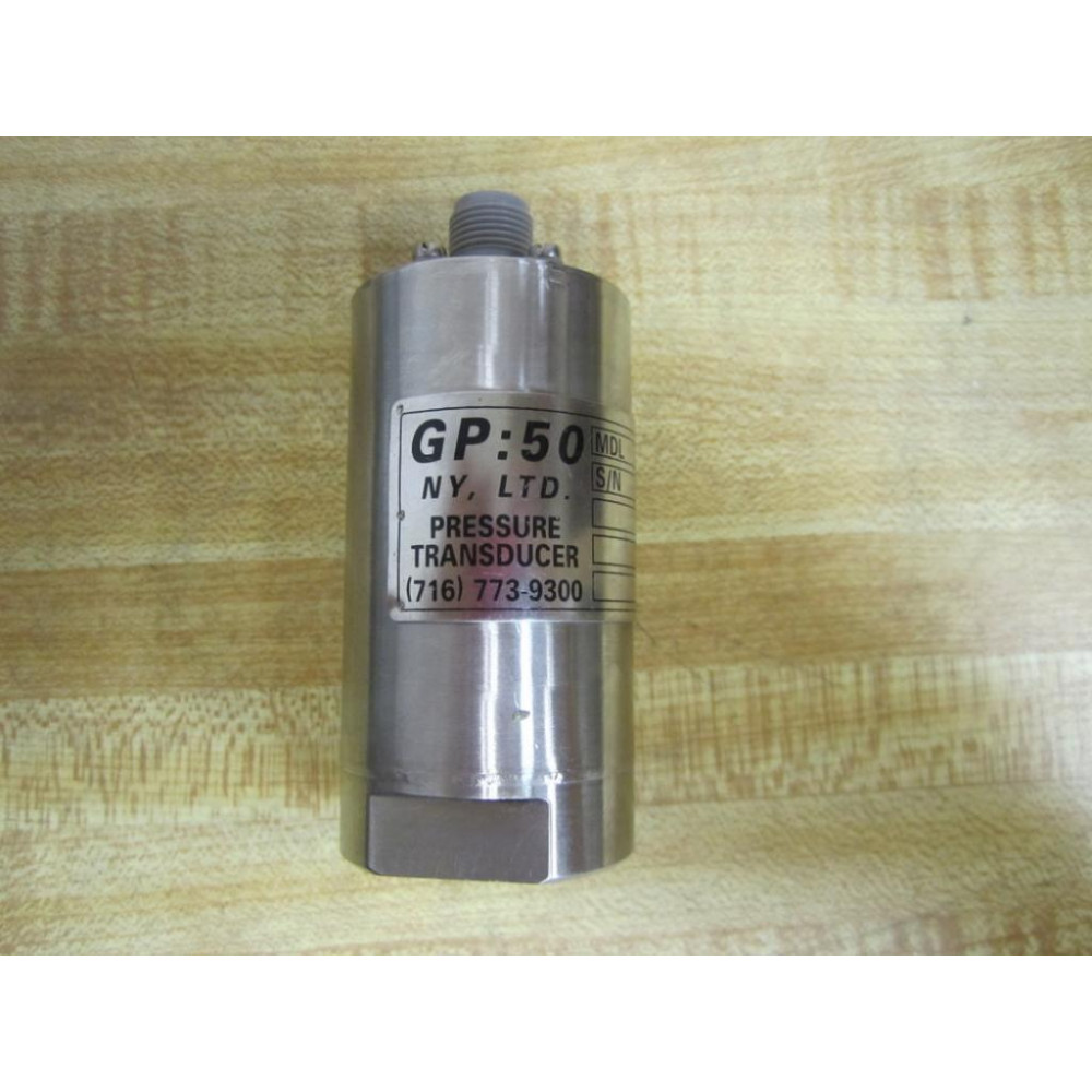 GP:50 260-PP-Y63 Pressure Transducer 260PPY63 Missing Bottom Connector - Used