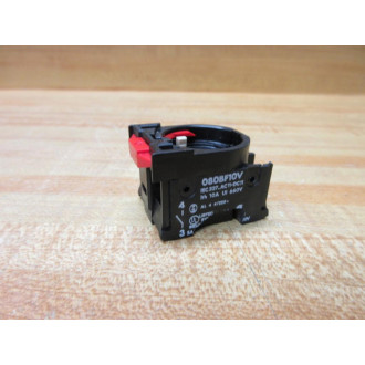General Electric 080BF10V Contact Block Chipped - New No Box
