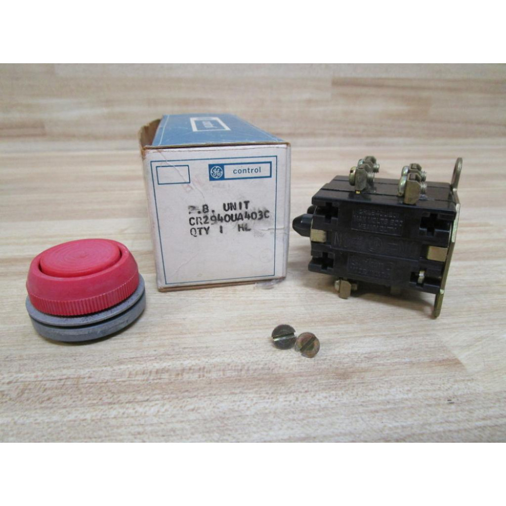 General Electric CR2940UA403C Push Button Unit Red Button