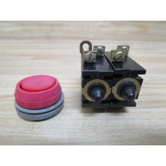 General Electric CR2940UA403C Push Button Unit Red Button