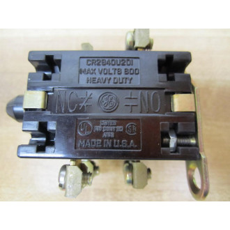 General Electric CR2940UA403C Push Button Unit WO Cap