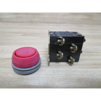 General Electric CR2940UA403C Push Button Unit Red Button