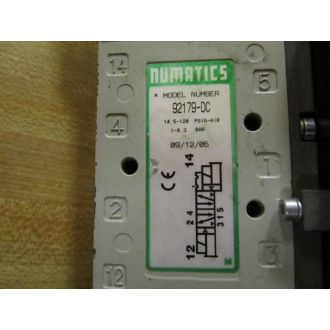 Numatics 92179-DC Valve 236312B - Used