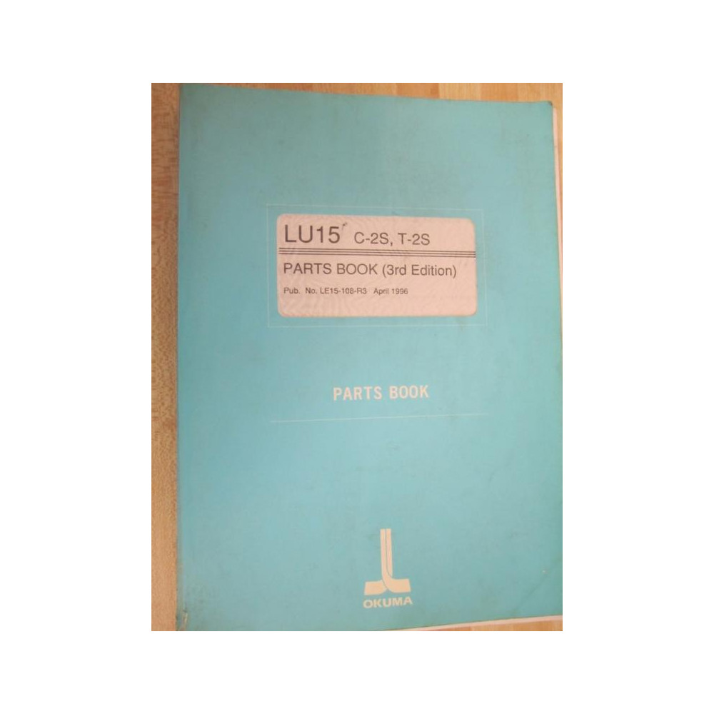 Okuma LU15 Operation & Maintenance Manual 3rd Edition - Used