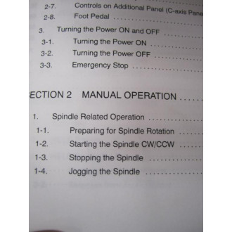 Okuma OSP-U100L Manual OSPU100L - Used