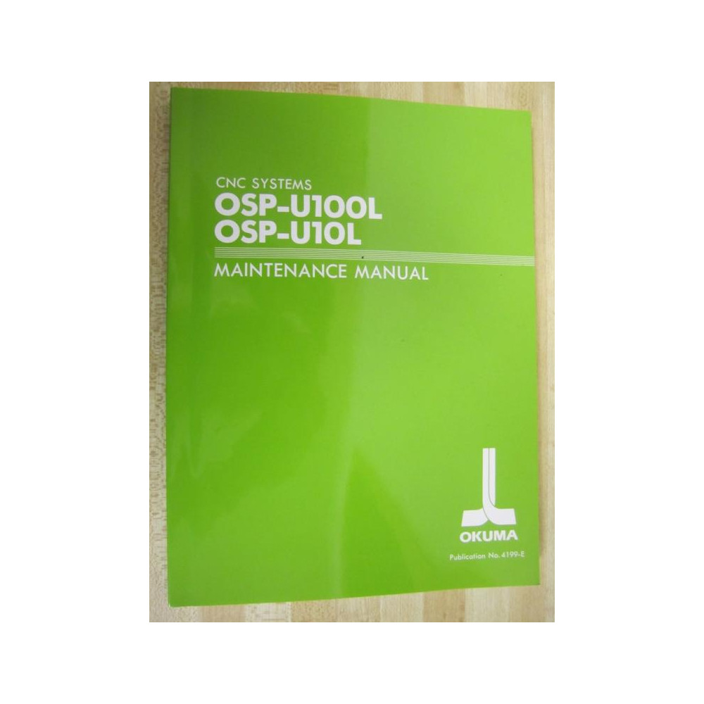 Okuma OSP-U100L Manual OSPU100L 4199-E - Used