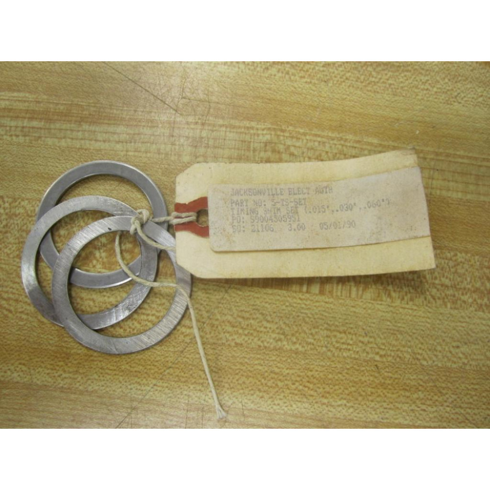 5-TS-SET Timing Shim Set .015 .030 .060" - New No Box