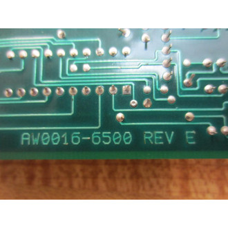 AW0016-6500 Circuit Board SS 0016-6500 - Parts Only