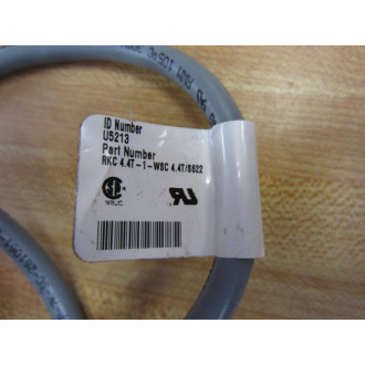 Turck RKC 4.4T-1-WSC 4.4TS622 U5213 Cable RKC44T1WSC44TS622 - New No Box