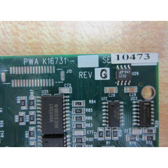 Palomar PWA K16731 Display Board K16731-99 Rev G - Used