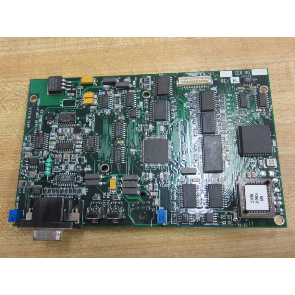 Palomar PWA K16731 Display Board K16731-99 Rev K - New No Box