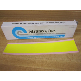 Stranco 12586 Label AL-013-F Yellow (Pack of 24) - New No Box