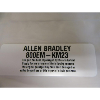 Allen Bradley 800EM-KM23 Selector Switch