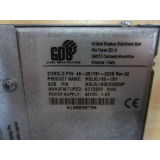 Diebold 49-201781-000B Display Screen MOLVL150CD300MP - Used