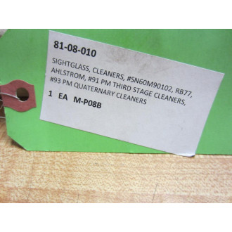 Ahlstrom 81-08-010 Sight Glass M-P08B