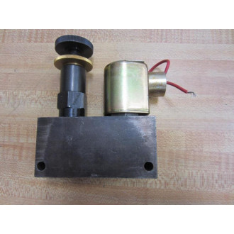 Delta Power 8500654 Solenoid Valve Bad Coil - Used