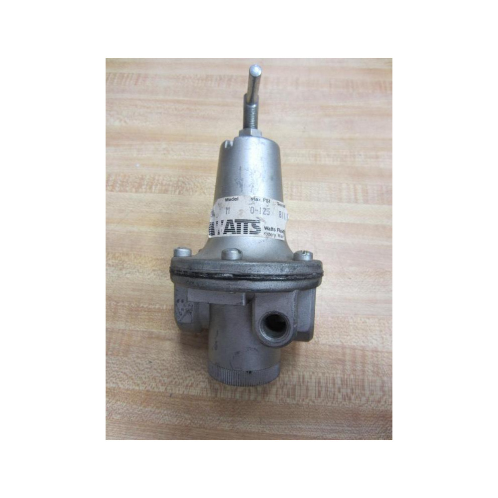 Watts Model M Regulator 0-125 12" - Used