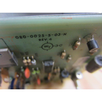 Panelarm 080-0025-5-03-N Rectifier Board 0800025503N - Used