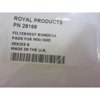 Royal Products 28168 Filtermist  Pads 900600 Drof4500B8 (Pack of 4)