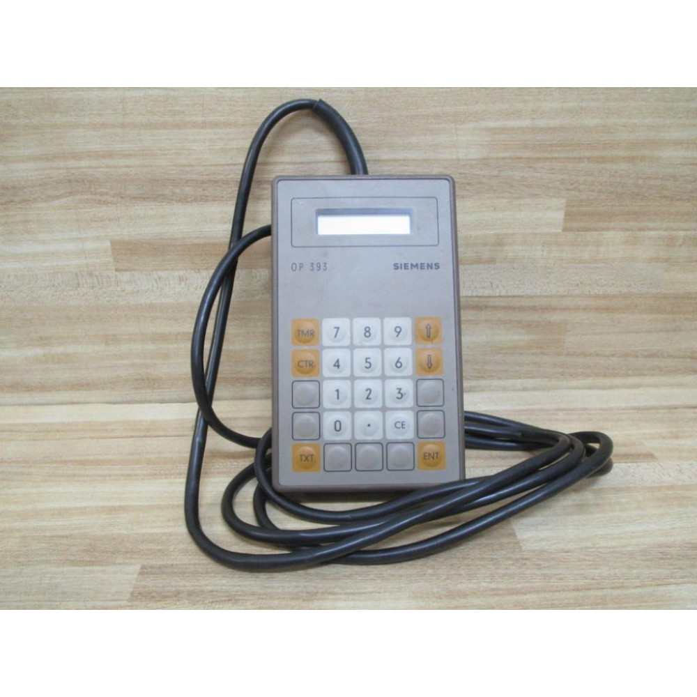 Siemens 6ES5-393-0UA11 Operator Panel 6ES53930UA11 - Used