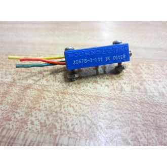 Bourns 3067S-1-102 Resistor 3067S1102 (Pack of 2) - New No Box