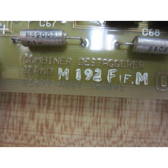 Northrop Grumman 21877-185042 Combiner Destaggerer 21877-185041 Rev F - Used