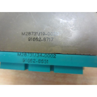 Elco M2873119-0020 Connector 91662-8717 - Used