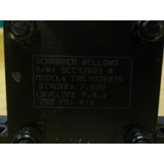 Schrader Bellows FAC100531S Cylinder - Used
